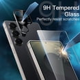 thumbnail image 4 of Protector de pantalla JeTech para Samsung Galaxy S25 Ultra 5G, paquete de 2, 4 of 7
