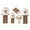 Dad, variant on AIGUR Christmas Family Pajamas Matching Set Long Sleeve Elk Print Tops and Plaid Pants Sleepwear