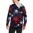 thumbnail image 6 of successthop Sun Protection Clothing American Flag Unisex with Face Cover Hooded Long Sleeve American Themed Jacket for Outdoor Driving Traveling Hiking Fishing S, 6 of 8