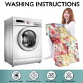 thumbnail image 6 of Wearable Oversized Blanket,Pioneer Flower Floral Print Pattern Wearable Blanket Hoodie for Adults,Cozy Hooded Blankets with Super Pockets,Super Warm Fuzzy Pullover for Women & Men, 6 of 6
