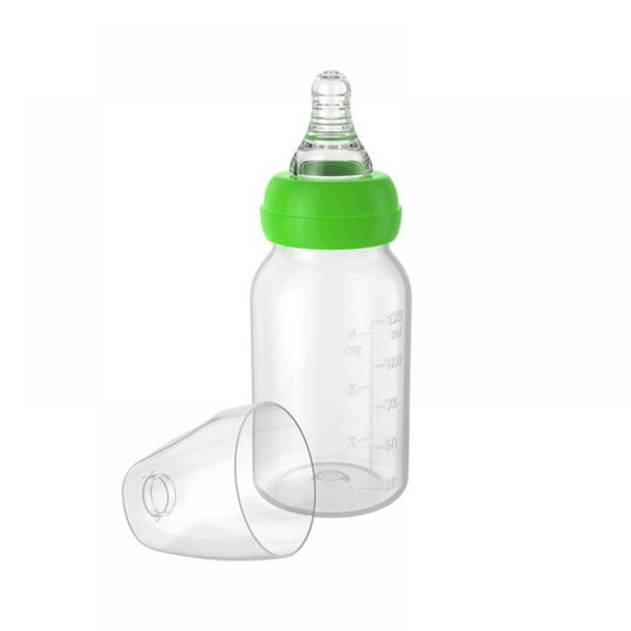Breastfeeding Bottles for Baby Newborn , Anti-Colic, Breast-like Nipple, BPA-Free - Extra Slow Flow, 5 Ounce
