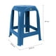 thumbnail image 2 of Kit 6 Bancos de Plástico La Ardilla  para exterior e Interior (Azul), 2 of 4