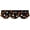 A001- Style A, variant on Halloween Window Decor 79 Inch Window Scarf Valance Spooky Halloween Decor Cute Ghost and Pumpkin Print Halloween Mantel Decor Indoor Halloween Decor for Living Room Fall Home