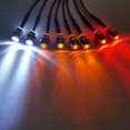 thumbnail image 4 of 2 luces LED Yotijar rojas 4 amarillas con Panel de circuito para Coche RC, 4 of 10