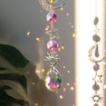 thumbnail image 2 of Cortina Crystal Wind Metal Hanging Prisms Catina Corta Joyas para Regalos La Habitación, 2 of 9