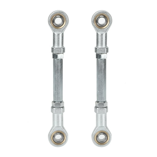 Kit de 2 barras de dirección de 150 mm a 170 mm y 8 mm con rótula para mini ATV eléctrico de 49 cc y Go Kart.