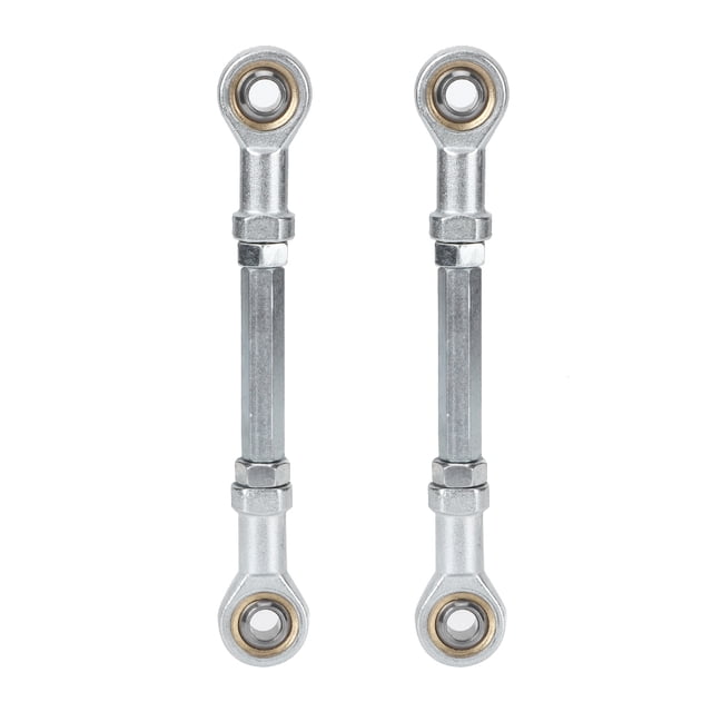 Kit de 2 barras de dirección de 150 mm a 170 mm y 8 mm con rótula para mini ATV eléctrico de 49 cc y Go Kart.