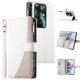 thumbnail image 4 of Funda cartera GANGXUN para OPPO Reno 11F 5G , cuero PU con tarjetero, cremallera, correa de mano, soporte y protección 609°, 4 of 6