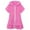 Hot Pink, variant on Trolimons Toddler Girls' Casual Dresses Swim Cover Up Swimsuit Coverup Zip Up Beach Bathing Suit Hooded Bathrobe Absorbent Terrys Beach Size 3-4T Green