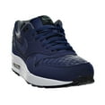 thumbnail image 2 of Mens Nike Air Max 1 Woven Midnight Navy Black 725232-400, 2 of 6