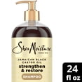 thumbnail image 2 of SheaMoisture Strengthen and Restore Shampoo for Damaged Hair Jamaican Black Castor Oil Sulfate-Free, 24 fl oz, 2 of 8