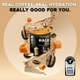 thumbnail image 2 of HALO Iced Caramel Latte - Energy Drink Powder  Healthy Coffee Mix for Hydration with Electrolytes, Caffeine, Vitamins and Minerals - 20 Calories - Keto and Low Calorie - 1 x 6 Sticks, 2 of 7