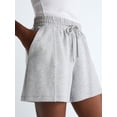 thumbnail image 4 of Scoop Women's and Women's Plus Scubaknit Seamed Shorts, 4.5'' Inseam, Sizes XS-4X, 4 of 5