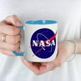 thumbnail image 5 of CafePress - NASA Meatball Logo Mug - 11 oz Ceramic Mug - Novelty Coffee Tea Cup, 5 of 6