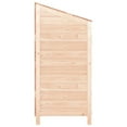 thumbnail image 3 of vidaXL Garden Shed 102x52x112 cm Solid Wood Fir, 3 of 4