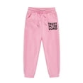 thumbnail image 6 of Zhuashum Girl Clothes 8-9 Years Long Sleeved Hoodie Set Solid Color Letter Prinrt Hooded Pant Set Cute Daily Wear Pink, 6 of 6
