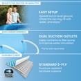 thumbnail image 4 of Intex 10ft Round Swimming Pool Cover & Easy Set 10ft x 30in Inflatable Pool, 4 of 6