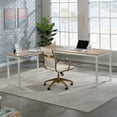 thumbnail image 2 of Sauder Bergen Circle Desk Return 42", Kiln Acacia Finish, 2 of 9