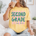 thumbnail image 2 of Custom Second Grade Teacher Comfort Colors Shirt, Personalized Mrs Teacher Tee, Back To School Gift For Elementary 2nd Grade Teacher, 2 of 6