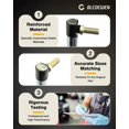 thumbnail image 4 of Steering Drag Link, Compatible with Craftsman LT2000/Husqvarna/Poulan/Roper/Weed Eater Lawn Mowers, Riding Lawnmower Control Arm, Draglink Bar w/Adjustable Tie Rod End, Replace#175121, 532175121, 4 of 6