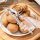 thumbnail image 4 of Cascanueces AIXING para nueces, desgranador de mariscos de metal para el hogar con mango, utensilios para cascanueces para castañas, mariscos, alicates para nueces, suministros con buenos agarres, 4 of 7