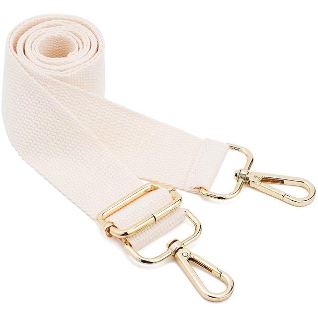 Correa ancha para bolsos de hombro. Correa de repuesto ajustable para bolso con ganchos giratorios de metal suave oso de fresa Hogar