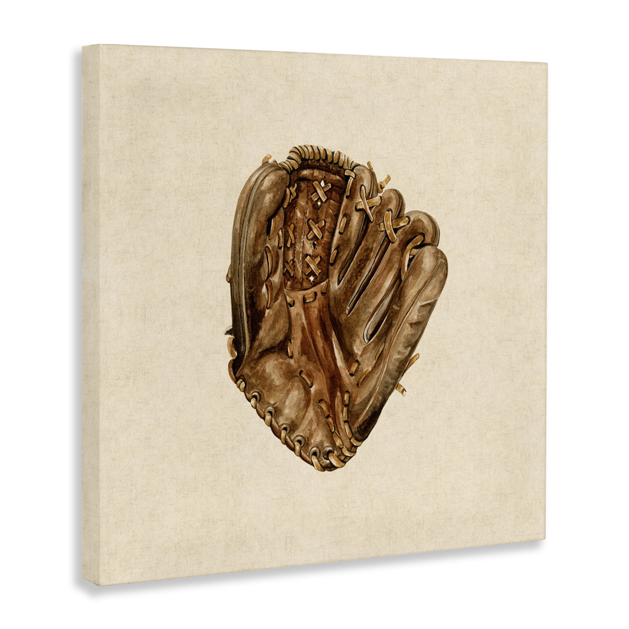 Stupell Industries All Star Baseball Glove Canvas Wall Art, design by Bethany Sandoval