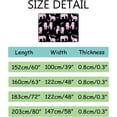 thumbnail image 2 of SKYSONIC Area Rug Pattern of Pink Elephants Nursery Rug Floor Mat Kids Playing Mat for Living Room Bedroom, 72x48 in, 2 of 6