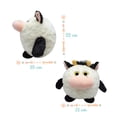 thumbnail image 2 of Vaca De Peluche Con Sonido Animal En Bolita Importadora La Merced Tela Suave Hipoalergénica, 2 of 3