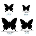 thumbnail image 2 of 24 pegatinas de pared de mariposas 3D, pegatinas de pared de mariposa, decoración de pared de habitación para dormitorio, fiesta, decoraciones de boda, 2 of 5