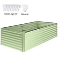 thumbnail image 4 of Noble House Raised Garden Bed, Galvanized Planter Box Stand Outdoor,Herbs, 4 of 5