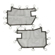 Rugged Ridge 13579.50 Tube Door Cover Kit, Front, Pair, Black; 07-18 Jeep Wrangler JK/JKU