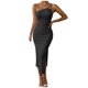 thumbnail image 1 of Vestido sin mangas con correa de hombro unilateral de moda sexy ajustado para mujer Pompotops ghjkhdj18403, 1 of 6
