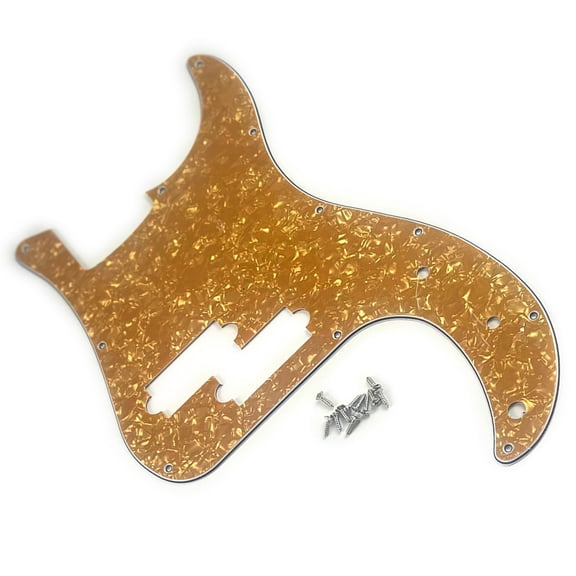 11 Hole Bass Pickguard Electric Bass Scratch Plate 4 String Bass Pickguard for Standard Bass