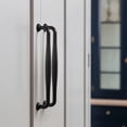 thumbnail image 5 of Goo-Ki 6 Pack 7.6'' Center to Center Vintage Matte Black Cabinet Pulls, Sleek Zinc Alloy Cabinet Handles for Classic Furniture Drawer Hardware, 5 of 7