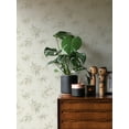 thumbnail image 4 of Advantage Minori White Leaves Wallpaper, 4 of 6