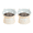 Blue-2PCS, variant on chaungfeng 1PC Tilted Elevated Cat Food Bowl - Cats Bowls Whisker Friendly Anti Vomiting Slanted Plastic Feeding Bowls Cute Shallow(Tall Cat Bowl-Blue)