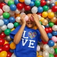 thumbnail image 3 of Autism Awareness Love Heart Youth T-shirt, Youth XL, Royal (Multicolor), 3 of 5