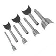 thumbnail image 4 of Poinçonneuse Outils, 7pcs / Set Cuir Bricolage Poinçonneuse Demi-Rondelle Fonctionnalité Polyvalente, 4 of 12