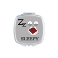 thumbnail image 1 of Tired Gray Emotion Snore Sleepy Mirror Portable Compact Pocket Makeup Double Sided Glass, 1 of 3