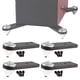 thumbnail image 2 of 4x de soporte de Amplificador de subwoofer Base de patas de de aislamiento de aluminio, 2 of 9