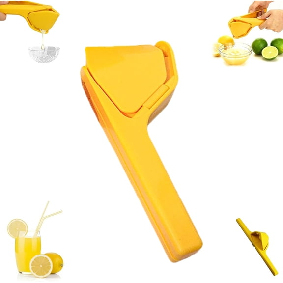 Foldable Citrus Squeezer – Manual Handheld Juicer for Lemons, Limes, and Oranges