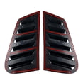 thumbnail image 3 of 2Pcs Car Rear Side Window Louver Vent Cover Trim Decoration For VW Polo 9N 2001-2009, 3 of 7