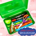 thumbnail image 4 of Bazic Products 842 Clasp Pencil Case, 8" X 4.75" X 2.5", Randomly Assorted Color, 4 of 8