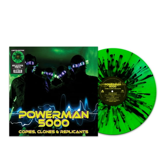 Powerman 5000 - Copies, Clones & Replicants - Green/black Splatter - Music & Performance - Vinyl