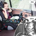 thumbnail image 5 of Kids Travel Tray for Toddler Car Seat, Travel Tray for Airplane, Toddler Car Seat Lap Tray, Carseat Table Tray for Kids Travel Activities (Dinosaur), 5 of 7