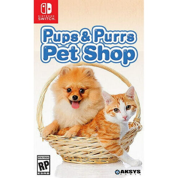 Pups & Purrs Pet Shop for Nintendo Switch [New Video Game]