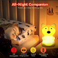 thumbnail image 3 of Lampara de noche infantil lampara portatil de silicona para bebes 124*120170mm JAMW Sencillez, 3 of 5