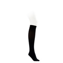 Jobst Opaque 15-20 Closed Toe Knee High Compression Stockings Black Large Petite