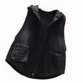 thumbnail image 2 of Aloohaidyvio Denim Jackets for Women 2024 Spring Summer Women's Denim Vest Oversized Jean Lapel Sleeveless Button Down Outerwear Waistcoat Jacket, 2 of 6